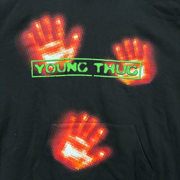 Young Thug UY Scuti Hip-Hop Oversized Hoodie Size Extra Large - Picture 2 of 4